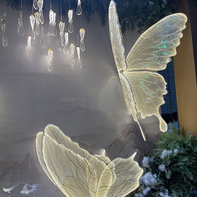 Đèn dẫn lối sân khấu bướm led lớn