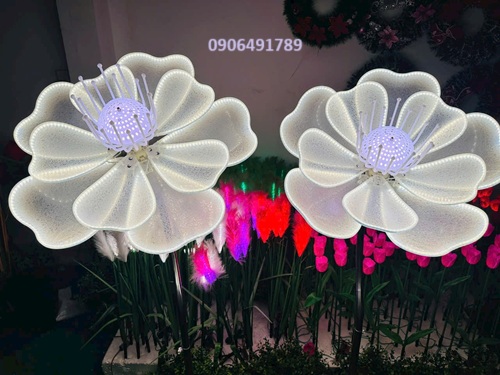 đèn dẫn lối hoa led có động cơ