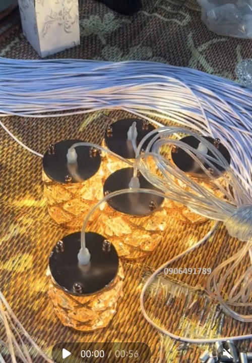 Đèn thả rạp cưới cốc nến Đèn thả rạp cưới cốc nến