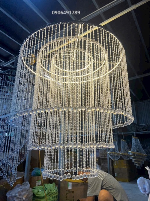 Lộng pha lê thả trần